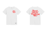 'Thank You For Doubting Me' T-shirt Unisex /100%Cotton Graphic T-Shirt  (White/Red) & (Black/White)