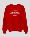 Invisible Battles Sweater