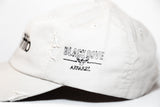 Distressed 'Stone(Beige)' '.tnereffid' (Different) Dad Hat